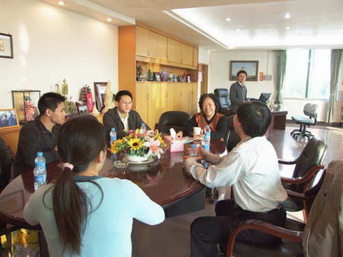 总结成果,畅谈未来——我院领导回访名誉导师卫福海 