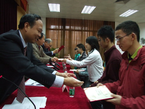 2007年“william威廉英国-三井化学集团奖学金”颁奖仪式 