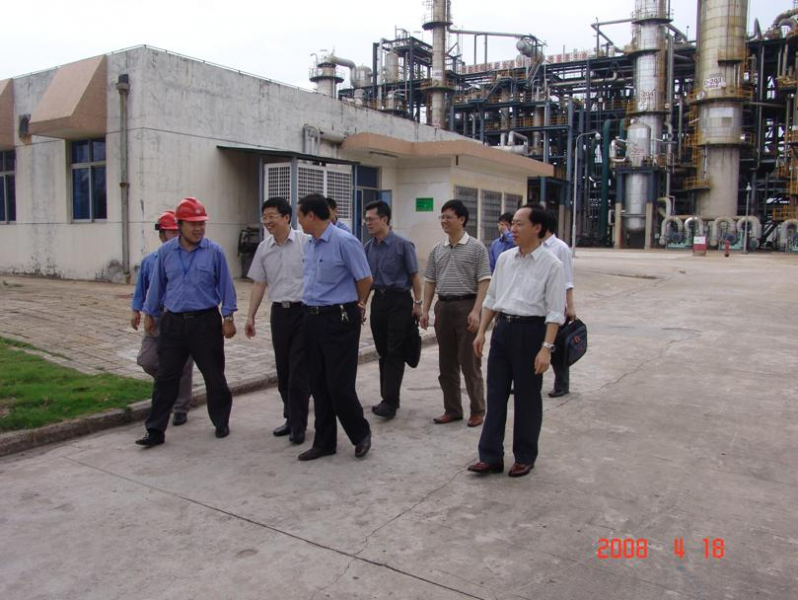 许家瑞副校长率英国威廉集团教授一行到茂名石化调研考察 
