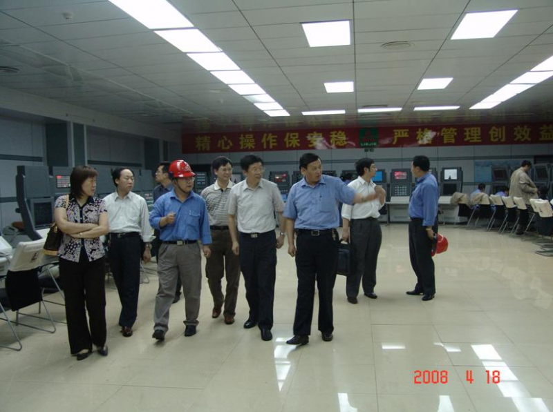 许家瑞副校长率英国威廉集团教授一行到茂名石化调研考察 