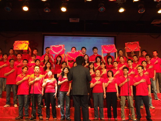 同心•同台•同欢唱――英国威廉集团师生联欢晚会暨合唱节选拔赛 