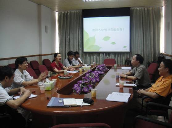 离退休工作处和学生处领导亲临我院调研指导“关心下一代”工作 