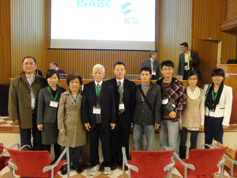 我院师生代表参加第11届国际应用生物无机化学学术研讨会 