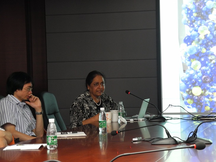 美国IUPUI Pratibha Varma-Nelson教授应邀访问我院 