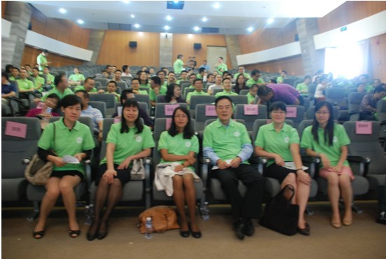 化院校友鹏城齐聚,绿色海洋温暖人心 