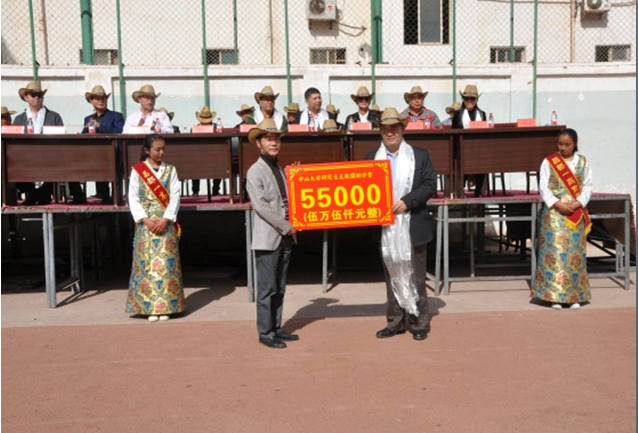 颜光美副校长一行赴藏看望我院支教同学 